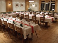 Das Restaurant im Gasthof Kreuz