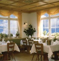 Das Restaurant im Gasthof Kreuz
